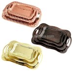 Tray Manufacturer - Custom Design Gold Iron for Restaurant Middle Eastern Luxury Home