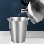 Stainless Steel Cup Manufacturer - Stackable Single Wall Pint for Hiking Camping Wedding Bar