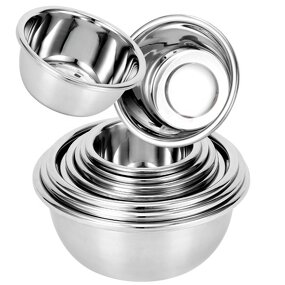 Seasoning Bowl Set Manufacturer - Stainless Steel Premium Stackable Food Storage Mixing