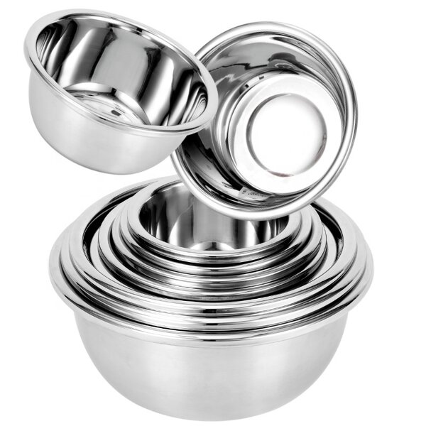 Seasoning Bowl Set Manufacturer - Stainless Steel Premium Stackable Food Storage Mixing