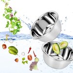 Seasoning Bowl Set Manufacturer - Stainless Steel Premium Stackable Food Storage Mixing