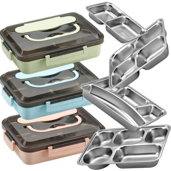Lunch Box Manufacturer - 304 Stainless Steel Thermal Insulation Large Capacity Multi-layer
