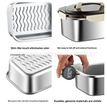 Storage Box Factory - Stainless Steel Leak-Proof Portable Square for Fresh-Keeping Food