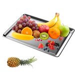 Stainless Steel Tray Manufacturer - Thickened for Barbecue Steamed Rice Grilled Fish Hotel