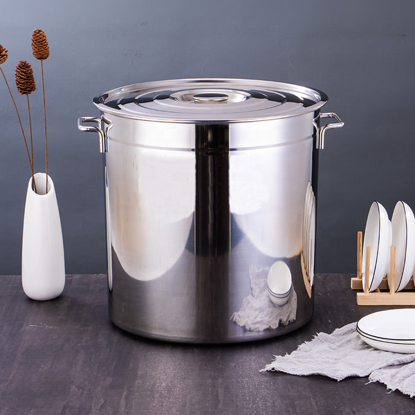 Soup Bucket Factory - Custom Stainless Steel Various Sizes for Kitchen Canteen Stock Pots