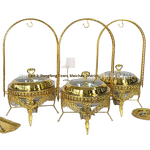 Dining Stove Factory - Stainless Steel Gold Arabian Style Wrought Iron Hollow Hanging