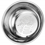 Fruit Washing Basin Manufacturer - 201 Stainless Steel Household Drain Basket Leaking Basin