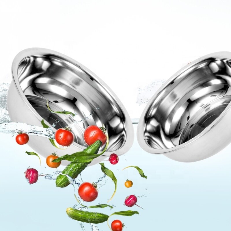 Kitchen Preparation Bowl Manufacturer - Stainless Steel Jumbo Size 45-70cm Hotel Restaurant