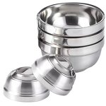 Rice Bowl Manufacturer - High-capacity Stainless Steel Insulated Double Wall for Soup