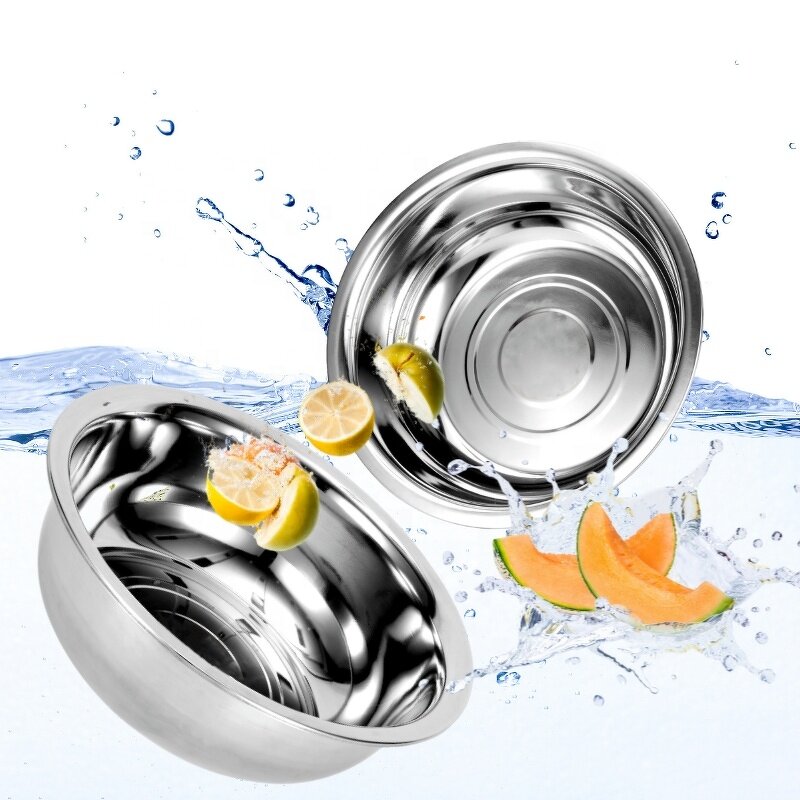 Kitchen Preparation Bowl Manufacturer - Stainless Steel Large Size for Hotel Restaurant