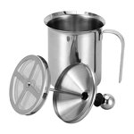 Milk Frother Manufacturer - 400ml/800ml Stainless Steel Handheld for Coffee Latte & Bubbler