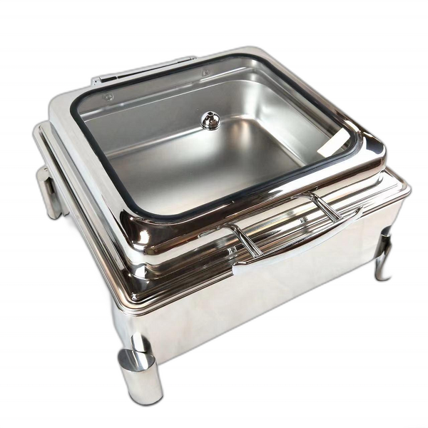 Buffet Food Heater Manufacturer - Stainless Steel Rectangular Hydraulic Stove for Hot Pot