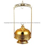 Dining Stove Factory - Stainless Steel Gold Arabian Style Wrought Iron Hollow Hanging