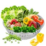 Filter Bowl Manufacturer - Stainless Steel Large Hole Drainage for Washing Fruits Vegetables