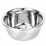 Filter Bowl Manufacturer - Stainless Steel Kitchenware for Washing Vegetables Fruit Mixing