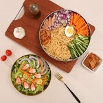 Mixing Salad Bowl Manufacturer - Stainless Steel Large Capacity Gold Silver Korean Style