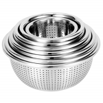 Filter Bowl Manufacturer - Stainless Steel Kitchenware for Washing Vegetables Fruit Mixing
