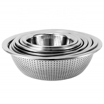 Vegetable Washing Sieve Factory - Stainless Steel 201 Leaky Basin & Colander Direct Sales