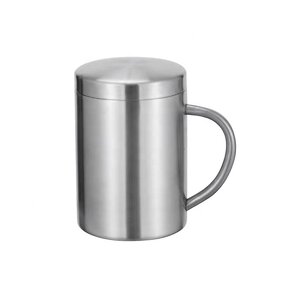 Coffee Mug Factory - Customized Double Walled Stainless Steel Insulated with Handle Lid