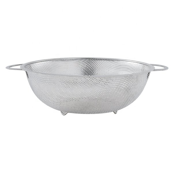 Kitchen Colander Bowl Manufacturer - Multifunction Stainless Steel with Handle for Wash Rice