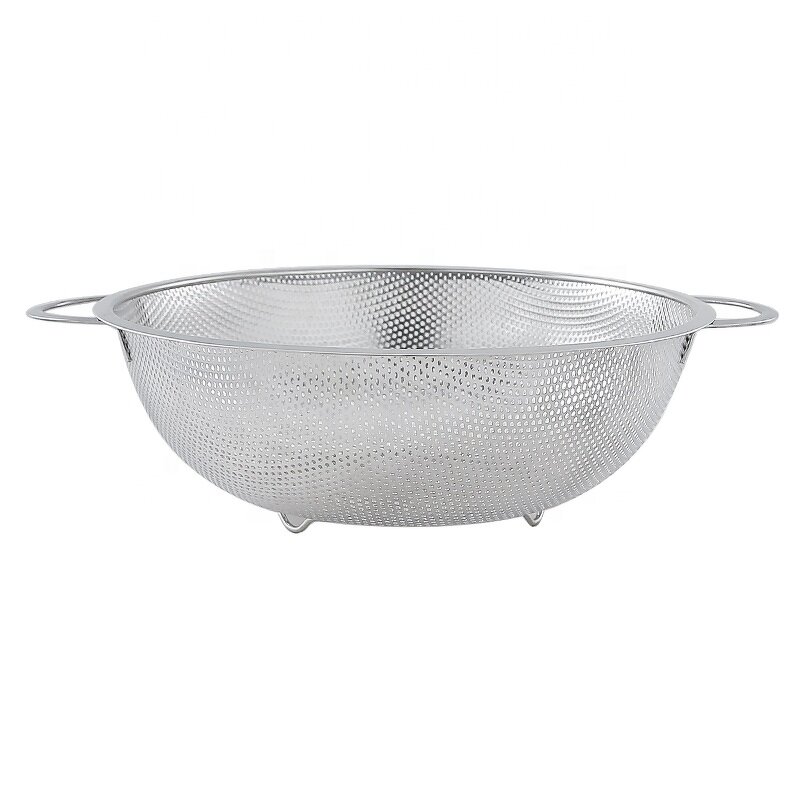 Kitchen Colander Bowl Manufacturer - Multifunction Stainless Steel with Handle for Wash Rice