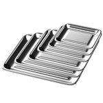 Stainless Steel Tray Manufacturer - Thickened for Barbecue Steamed Rice Grilled Fish Hotel