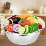 Stainless Steel Basin Manufacturer - Large Size Deepened Thickened Round 45-80 cm