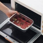 Food Storage Container Manufacturer - Stainless Steel Sealed Bento Lunch Box Sandwich with Lid