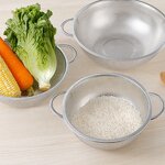 Kitchen Colander Bowl Manufacturer - Multifunction Stainless Steel with Handle for Wash Rice