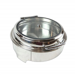 Hot Pot Stove Manufacturer - 9.0-liter Stainless Steel Round Hydraulic for Hotel Wedding Buffet