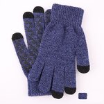 Sports Gloves Manufacturer - Winter Everyday Keep Warm Polyester Knitted Breathable Wrist-Length