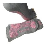 Yoga Socks Manufacturer - Summer Trampoline Grip Custom Colors Logo Wholesale Anti-Slip PVC Bottom