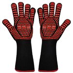 Safety Gloves Manufacturer - Customized Aramid Barbecue Oven 932F Extreme Heat Resistant for Cooking