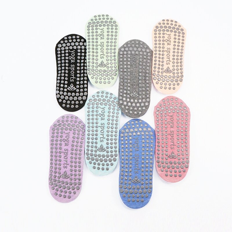 Yoga Socks Manufacturer - Custom Non-Slip Anti-Slip Bottom Logo Fitness Grip