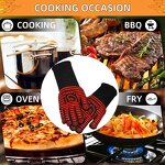 Heat Resistant Gloves Manufacturer - High-Temperature Kevlar 500/800 Degree Fire Retardant 33cm