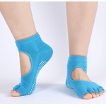 Yoga Socks Manufacturer - Customizable Wholesale Trampoline with Logo on Bottom for Autumn