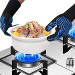 Kitchen Gloves Manufacturer - Barbecue Silicone Non-Slip Cooking Hot for Grilling Baking Welding