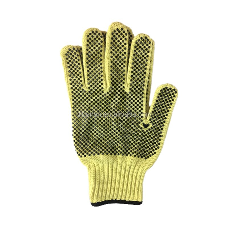 Safety Gloves Manufacturer - High Quality Yellow Aramid Anti-Cut Work Resistant