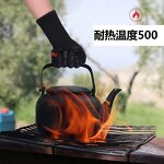Safety Gloves Manufacturer - Customizable Color BBQ 500/800 Degree Heat Resistant Fire Retardant