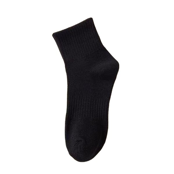 Socks Manufacturer - Men's High Quality Cotton Ankle Crew Custom Logo Breathable for Autumn