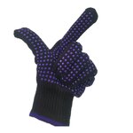 Heat Resistant Gloves Manufacturer - Cotton for Hair Styling Anti-Burn Flat Iron and Curling