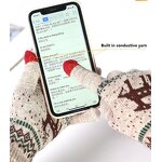 Touch Screen Gloves Manufacturer - Acrylic Knitted for Adults Winter Outdoor with Logo
