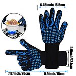 Kitchen Gloves Manufacturer - Barbecue Silicone Non-Slip Cooking Hot for Grilling Baking Welding