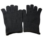 Safety Gloves Manufacturer - Black Cut-Resistant Work