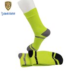 Sports Socks Manufacturer - Unisex Waterproof Breathable Crew Size with Bottom Logo and Cuff