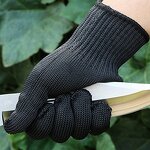 Safety Gloves Manufacturer - Black Cut-Resistant Work
