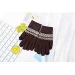 Winter Gloves Manufacturer - Customized Knitted with Jacquard Design Windproof Touch Screen