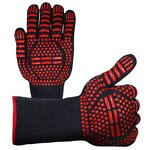 Heat Resistant Gloves Manufacturer - BBQ Oven High-Temperature Fire Retardant 500/800 Degree