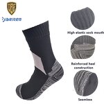 Winter Socks Manufacturer - Custom Logo Digital Printing Waterproof Thick Knitted Crew with Bottom
