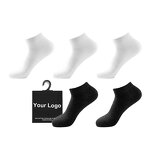 Sports Socks Manufacturer - Men's Summer Breathable Ankle-Thin Moisture-Wicking with Bottom Logo